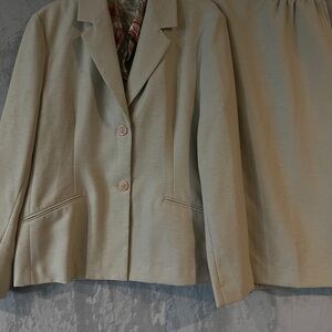 Alfred Dunner Women's Size 12 ‎ Blazer Skirt Suit Outfit 3 Piece
